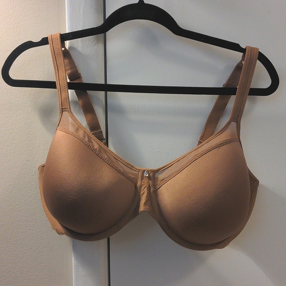 BALI Brown Tan Bra with Underwire, No Padding 40DD EUC - Picture 1 of 13